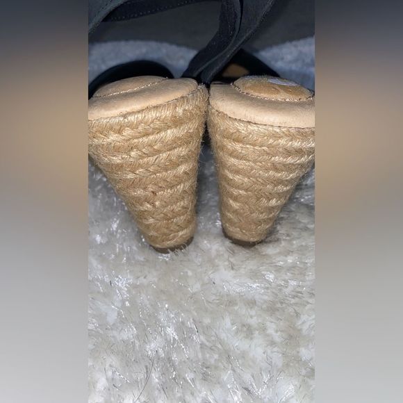 Me Too Espadrille in Black Fabric - Picture 8 of 12